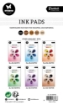 Picture of Studio Light Essentials Ink Pads - Μελάνια με Βάση το Νερό - Nr. 6, Shades Of Brown, 5τεμ.