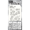 Picture of Tim Holtz Mini Layered Στένσιλ Σετ - Set 54, Christmas, 3τεμ.