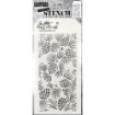 Picture of Tim Holtz Layered Στένσιλ 4"x8.5" – Pinecones Winter Background 
