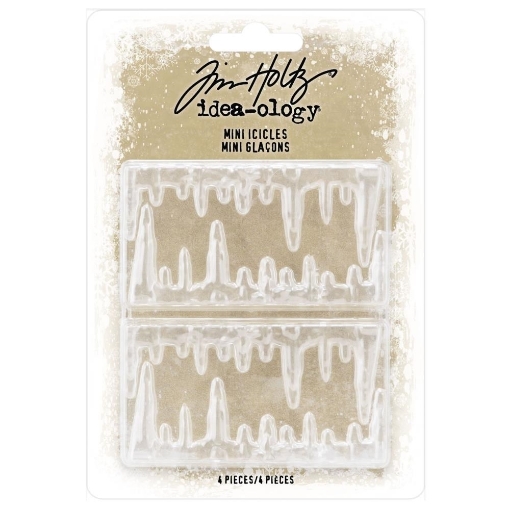 Picture of Tim Holtz Idea-Ology - Τρισδιάστατες Φιγούρες από Ρητίνη - Christmas Mini Icicles
