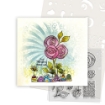 Picture of Polkadoodles Colour & Create 2-in-1 Στένσιλ - Funky Rosy Posy 