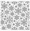 Picture of My Favorite Things Rubber Σφραγίδα για  Background - Snowflake Flurry