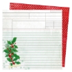 Picture of American Crafts Vicki Boutin Double-Sided Paper Pad Μπλοκ Scrapbooking Διπλής Όψης 12'' x 12'' -  Evergreen & Holly