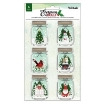 Picture of American Crafts Vicki Boutin Shaker Stickers -  Evergreen & Holly, 6τεμ.
