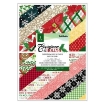 Picture of American Crafts Vicki Boutin Double-Sided Paper Pad Μπλοκ Scrapbooking Διπλής Όψης 6'' x 8'' -  Evergreen & Holly