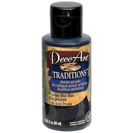 Picture of Ακρυλικό Χρώμα DecoArt Traditions 90ml - Prussian Blue Hue