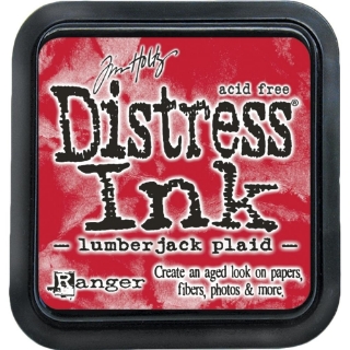 Picture of Tim Holtz Distress Ink Pad | Υδατοδιαλυτό Dye Μελάνι για Blending & Mixed Media  - Lumberjack Plaid