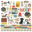 Picture of Simple Stories Συλλογή Χαρτιών Scrapbooking Διπλής Όψης 12"X12" – Pet Shoppe, Dog Collection