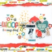 Picture of Simple Stories Συλλογή Χαρτιών Scrapbooking Διπλής Όψης 12"X12" – Pet Shoppe, Dog Collection