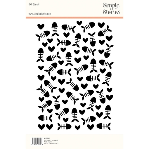 Picture of Simple Stories Stencil | Στένσιλ 6" x 8" – Pet Shoppe, Cat Collection
