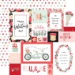 Picture of Carta Bella Συλλογή Χαρτιών Scrapbooking Διπλής Όψης 12"X12" - My Valentine