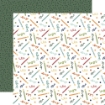 Picture of Echo Park Μπλοκ Scrapbooking Διπλής Όψης 6” x 6” | A Birthday Wish, Boy