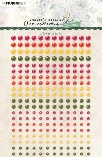 Picture of Studio Light Jenine's Mindful Art Essentials Αυτοκόλλητες Διακοσμητικές Πέρλες - Flower Brights, 60τεμ.