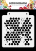 Picture of Dutch Doobadoo Mask Art Στένσιλ A5 - Honeycomb