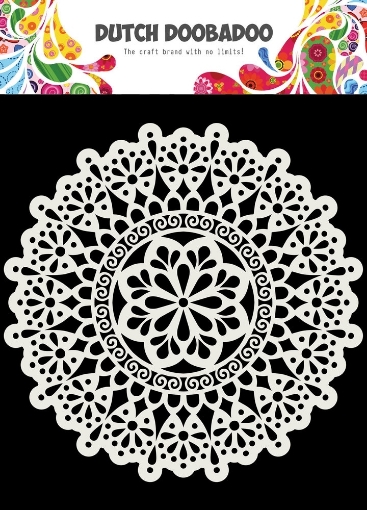 Picture of Dutch Doobadoo Mask Art Στένσιλ 6"x6" - Mandala                