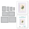 Picture of Spellbinders Etched Dies Μήτρες Κοπής - Postage Edge Rectangles, 8τεμ.