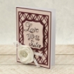 Picture of Couture Creations Mini Cut, Foil and Emboss Die - Μήτρα για Κοπή, Foiling και Embossing - Love Sentiment & Heart