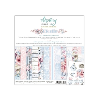 Picture of Mintay Papers Μπλοκ Scrapbooking Διπλής Όψης 6"x 6" - Elodie