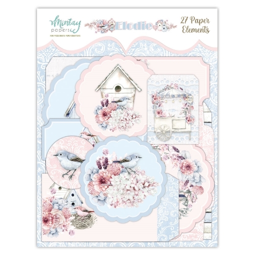 Picture of Mintay Papers Decorative Elements Elodie – Διακοσμητικά Στοιχεία Scrapbooking, 27τεμ.