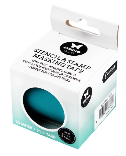 Picture of Studio Light Stencil & Stamp Low Tack Mask Tape 2'' - Αυτοκόλλητη Ταινία, 20m