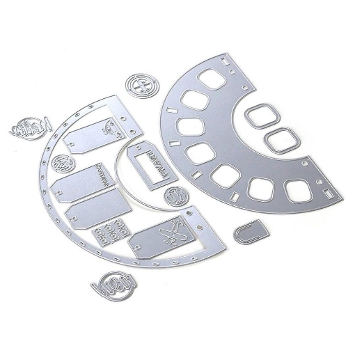 Picture of Elizabeth Craft Designs Μεταλλικές Μήτρες Κοπής 4.7"x8.2" - Planner Essentials 32, Viewmaster, 16τεμ.