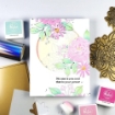 Picture of Pinkfresh Studio Hot Foil Plate - Μήτρα Χρυσοτυπίας - Dreamy Florals