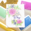 Picture of Pinkfresh Studio Hot Foil Plate - Μήτρα Χρυσοτυπίας - Dreamy Florals