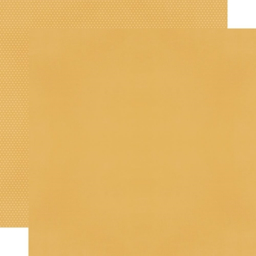 Picture of Simple Stories Color Vibe Φύλλο Scrapbooking Διπλής Όψης 12" x 12" - Mustard