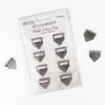 Picture of 49 And Market Curators Essential Index Clips Μεταλλικά Κλιπ Ευρετηρίου - Aged Silver, 8τεμ.