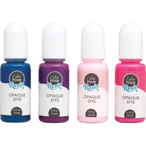 Picture of American Crafts Color Pour Resin Opaque Dye Σετ Χρωστικές Για Ρητίνη - Mixed Berry, 4τεμ.