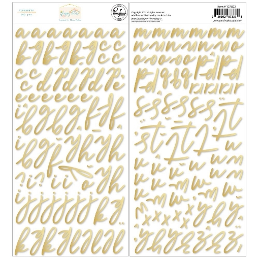 Picture of Pinkfresh Studio Puffy Stickers | Alphabet - Happy Heart