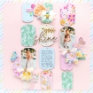 Picture of Pinkfresh Studio Puffy Stickers | Alphabet - Happy Heart