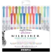 Picture of Zebra Mildliner Double Ended Highlighters - Σετ Μαρκαδοράκια Διπλής Μύτης, 25pcs