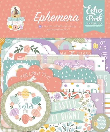 Picture of Echo Park Ephemera | Διακοσμητικά Στοιχεία απο Cardstock - It's Easter Time 
