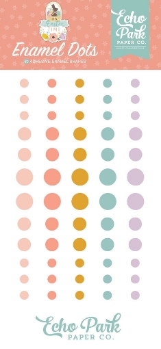 Picture of Echo Park Αυτοκόλλητα Enamel Dots - It's Easter Time, 60τεμ.