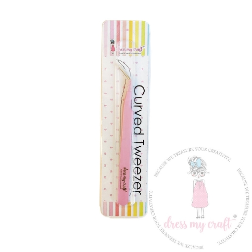 Picture of Dress My Craft Curved Tweezer - Τσιμπίδα με Καμπυλωτή Λεπτή Μύτη