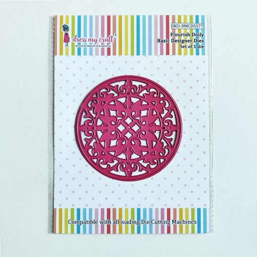 Picture of Dress My Craft Basic Designer Μήτρα Κοπής - Flourish Doily