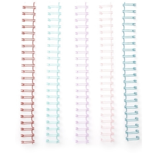 Picture of We R Memory Keepers Multi-Cinch Binding Wires Color - Σπιράλ Βιβλιοδεσίας Ανοικτού Τύπου, 30τεμ.
