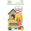Picture of Simple Stories Simple Pages Page Pieces | Μεγάλα Διακοσμητικά Εφήμερα – Pet Shoppe, Dog Collection, 13τεμ.