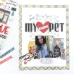 Picture of Simple Stories Simple Pages Page Pieces | Μεγάλα Διακοσμητικά Εφήμερα – Pet Shoppe, Dog Collection, 13τεμ.