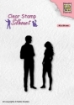 Picture of Nellie Snellen Silhouette Clear Stamps - A Date, 2pcs