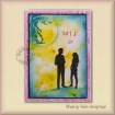 Picture of Nellie Snellen Silhouette Clear Stamps - A Date, 2pcs