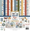 Picture of Echo Park Συλλογή Scrapbooking Διπλής Όψης 12" X 12" - Dream Big Little Boy