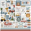 Picture of Echo Park Συλλογή Scrapbooking Διπλής Όψης 12" X 12" - Dream Big Little Boy
