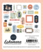 Picture of Carta Bella Ephemera | Διακοσμητικά Στοιχεία από Cardstock - Here, There and Everywhere (34 τεμ. )