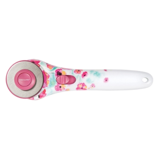 Picture of Fiskars Stick Rotary Cutter Flower Print - Περιστροφικός Κόπτης 45mm