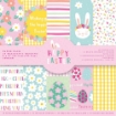 Picture of Violet Studio Μπλοκ Scrapbooking Μονής Όψης 8"X8" - Hoppy Easter
