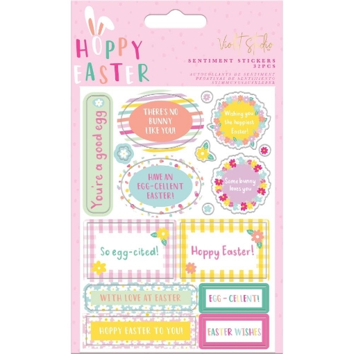 Picture of Violet Studio Αυτοκόλλητα - Hoppy Easter, Sentiments, 44τεμ.