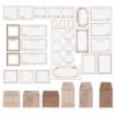 Picture of 49 & Market Διακοσμητικά Envelope Bits Διακοσμητικά και Εφέμερα - Color Swatch: Toast, 37τεμ.