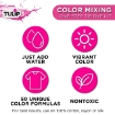 Picture of Tulip One-Step Tie Dye Kit Κιτ Βαφής για Ύφασμα - Color Mixing (42 Τεμ/ 50 Χρωματικοί Συνδυασμοί)